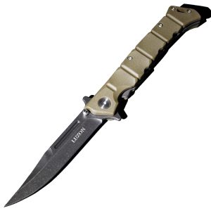 <span lang ="en">Cold Steel Medium Luzon 20NQL Tactical Pocket Knife Survival Folding 8Cr13MoV Blade Hunting Knife New EDC Defense Flipper Knives</span>