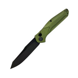 Benchmade 9400 Folding Knife Green Aluminum Handle Pocket Knife Tactical Survival Outdoor Camping Hunting EDC Knife
