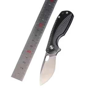 KC681 Outdoor Diy Knife hunting camping folding pocket knife Survival knife support custom wholesale